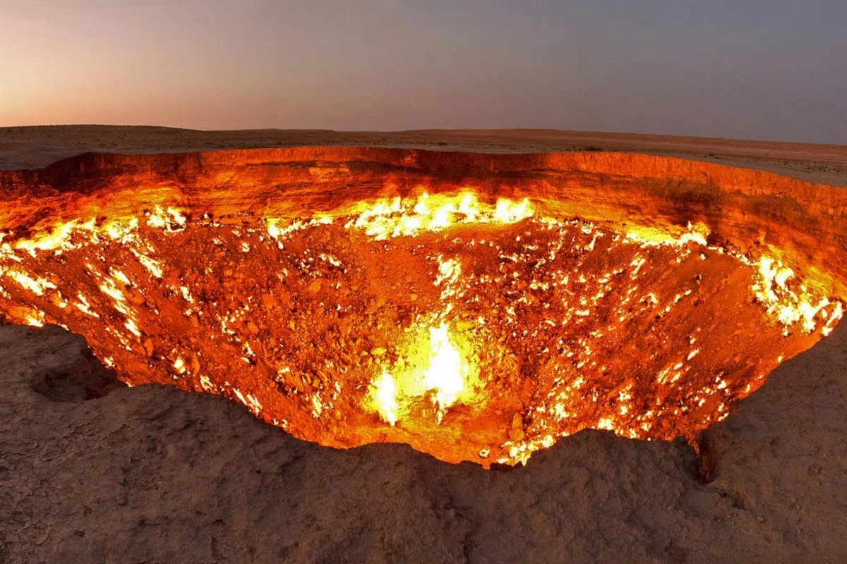 «Врата ада» постепенно закрываются спустя 54 года