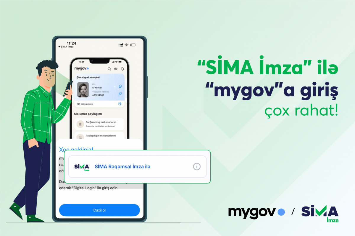 Все документы на mygov теперь доступны с SİMA İmza