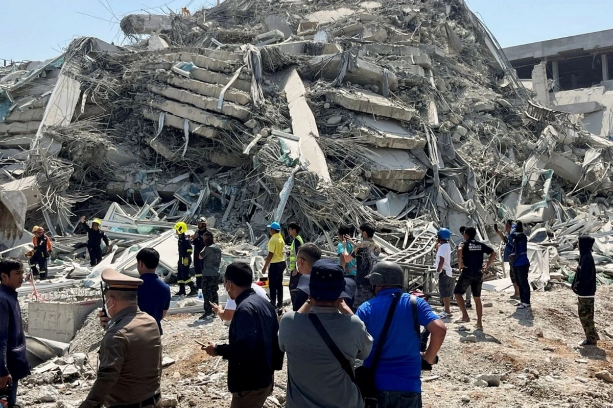 Выросло число жертв землетрясения в Мьянме