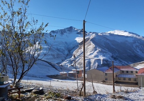 Высота снега в Губе достигла 17 см 