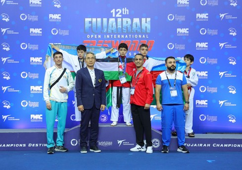 Юные азербайджанские тхэквондисты завоевали две медали на Fujairah Open в ОАЭ
