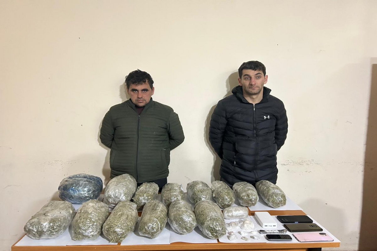 За контрабанду наркотиков на территорию Азербайджана задержаны два человека