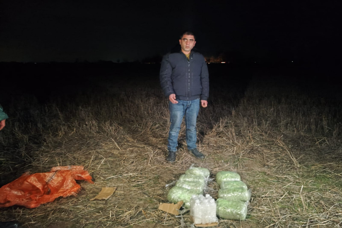 Задержаны лица, пытавшиеся переправить крупную партию наркотиков из Ирана в Азербайджан-ФОТО