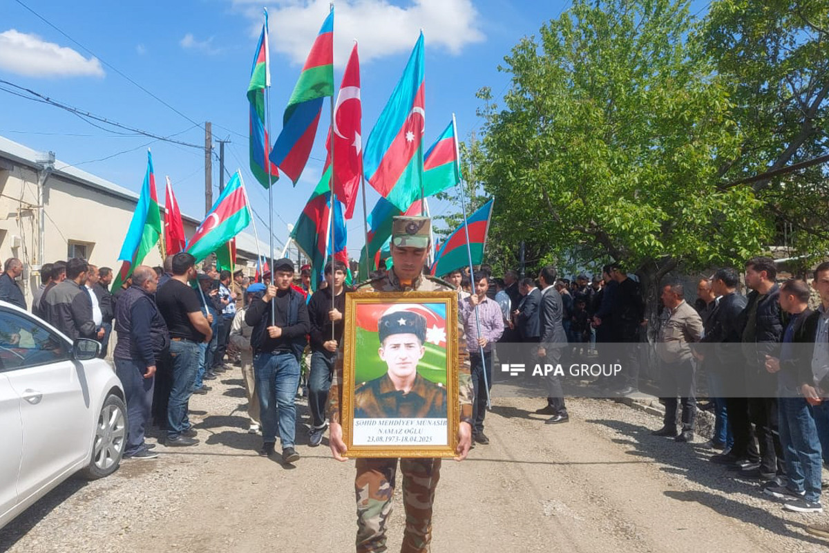 Захоронены останки шехида Мюнасиба Мехтиева, погибшего в I Карабахской войне-ФОТО