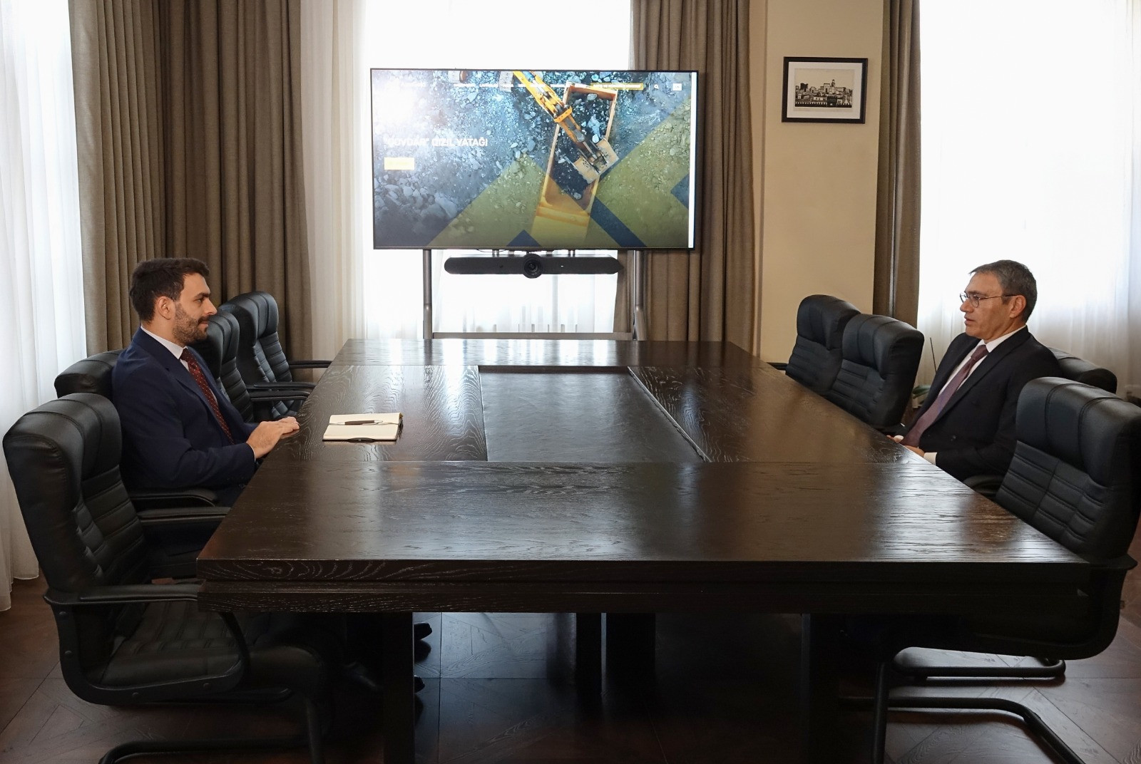 Закир Ибрагимов провел встречу с победителем 3-го конкурса «Yüksəliş» по итогам программы наставничества