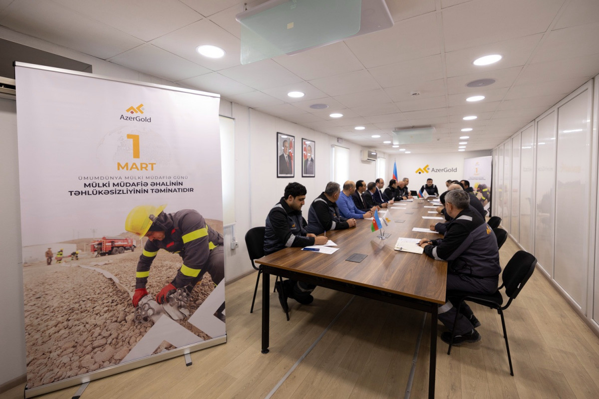 ЗАО AzerGold провело в Дашкесане мероприятие, посвященное Всемирному дню гражданской обороны