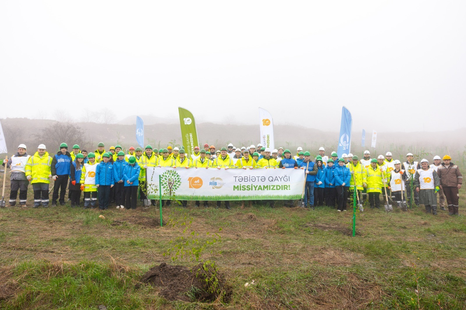 ЗАО  AzerGold провело в Дашкесанском районе акции по посадке деревьев-ФОТО