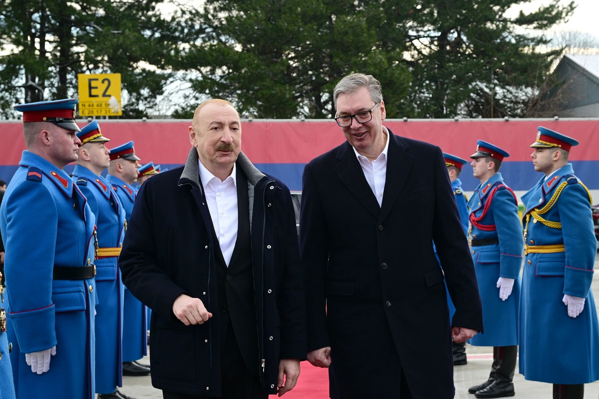 Завершился визит Президента Ильхама Алиева в Сербию