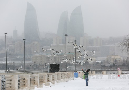 Завтра в Баку и на Абшероне ожидается снег