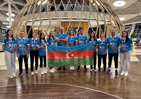 Женская сборная Азербайджана по пляжному волейболу отправилась в Египет
