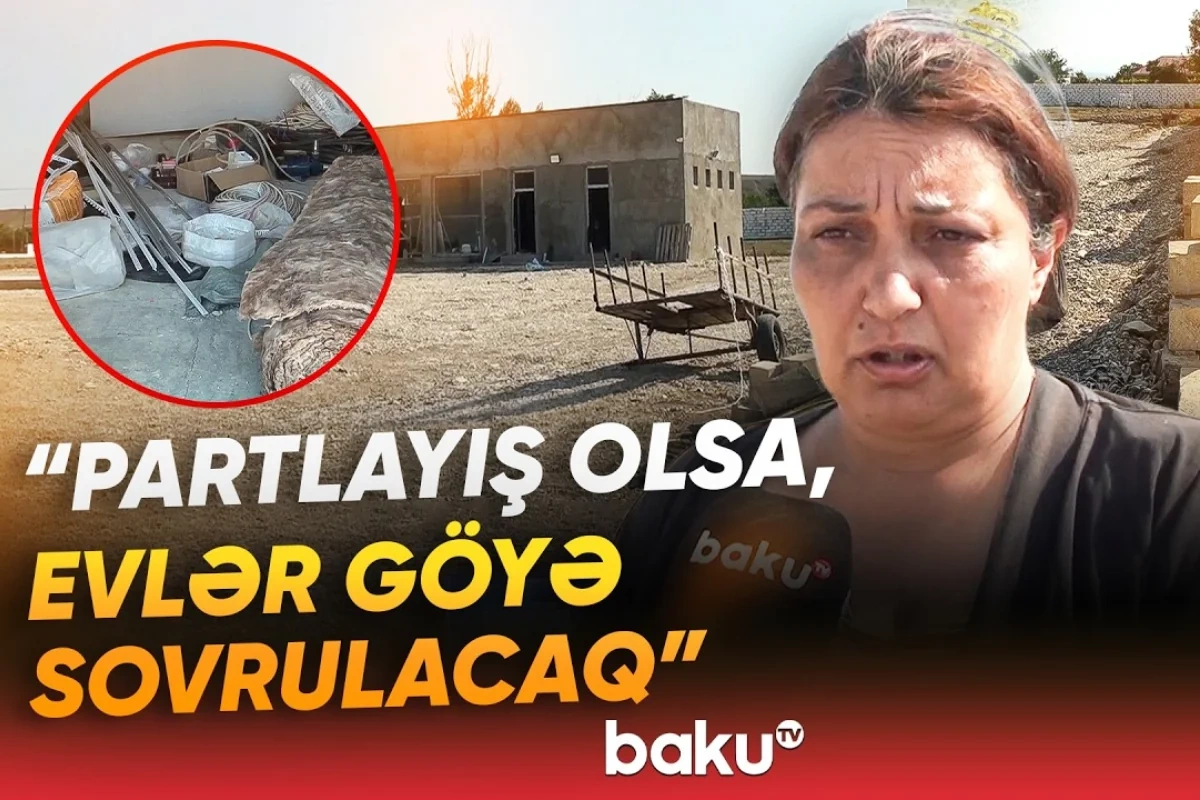 Жители Газахского района пожаловались на опасное соседство со строящейся АЗС