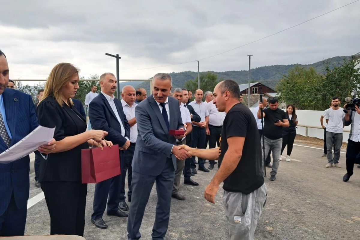 Жителям села Колатаг вручены ключи от квартир